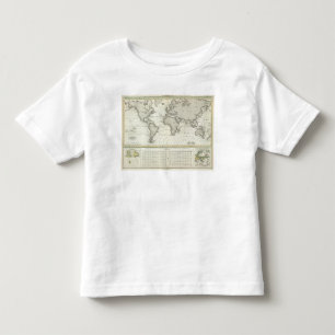 Tide-wave Atlas Map Toddler T-Shirt