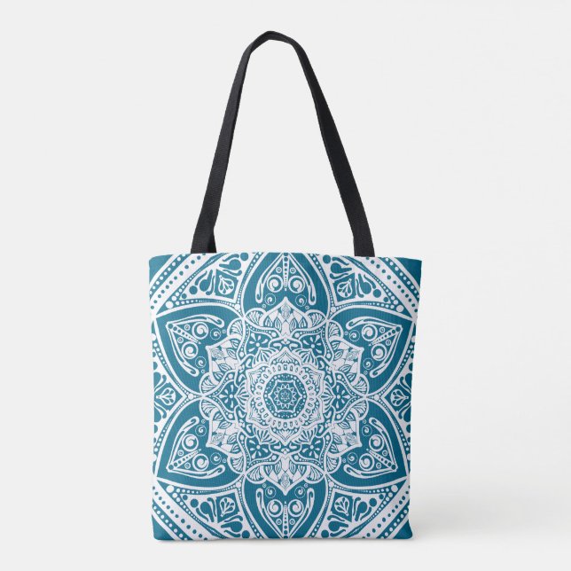 Tidepool Mandala Tote Bag (Back)