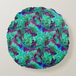 Tidepools..... Round Cushion