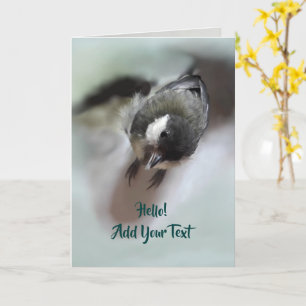 Tidi my Bird the Parus Major Card