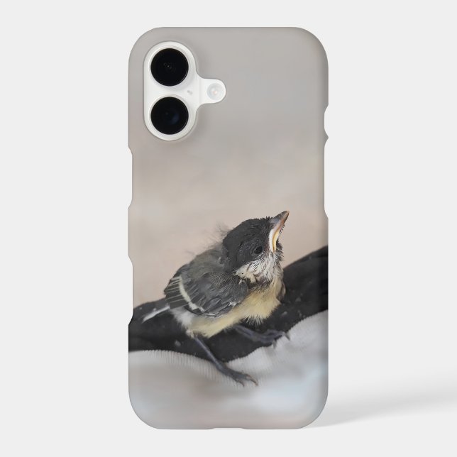 Tidi my Bird the Parus Major iPhone Case (Back)
