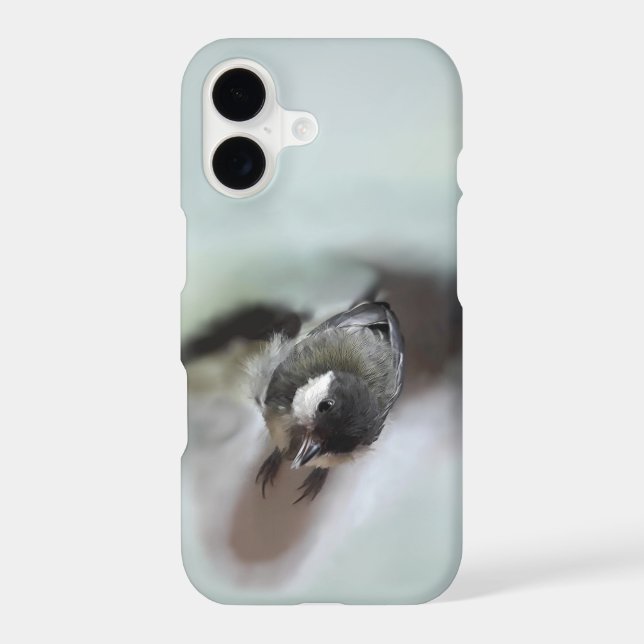 Tidi my Bird the Parus Major iPhone Case (Back)