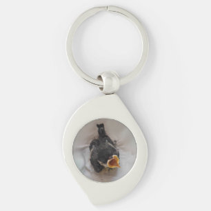 Tidi my Bird the Parus Major Key Ring