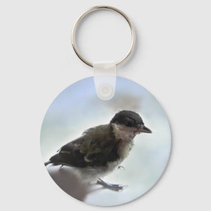 Tidi my Bird the Parus Major Key Ring