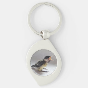 Tidi my Bird the Parus Major Key Ring