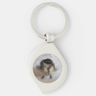 Tidi my Bird the Parus Major Key Ring