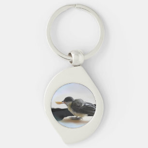 Tidi my Bird the Parus Major Key Ring