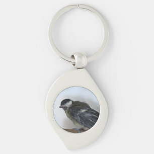 Tidi my Bird the Parus Major Key Ring