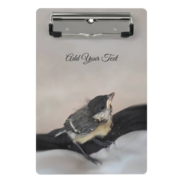 Tidi my Bird the Parus Major Mini Clipboard (Front)