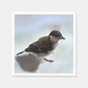 Tidi my Bird the Parus Major Napkin
