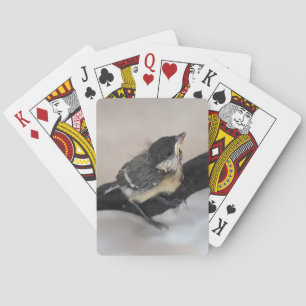 Tidi my Bird the Parus Major Playing Cards