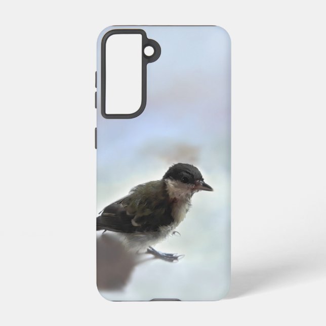 Tidi my Bird the Parus Major Samsung Galaxy S21 Case (Back)