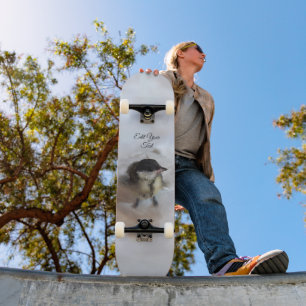 Tidi my Bird the Parus Major Skateboard