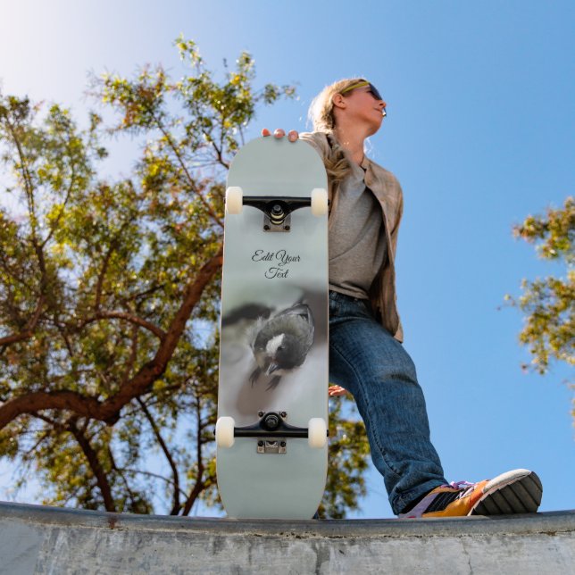 Tidi my Bird the Parus Major Skateboard (Outdoor 1)