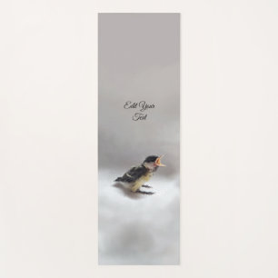 Tidi my Bird the Parus Major Yoga Mat