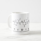 Tidiane peptide name mug (Front Left)
