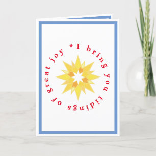 Tidings of great joy Card