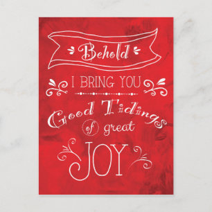 Tidings of Joy by Jan Marvin Postcard