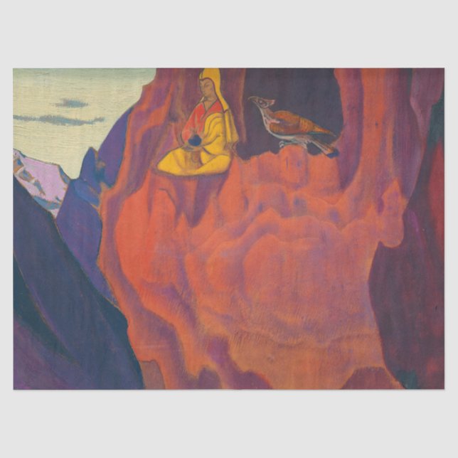 Tidings of the Eagle by Nicholas Roerich Tissue Paper (Front)