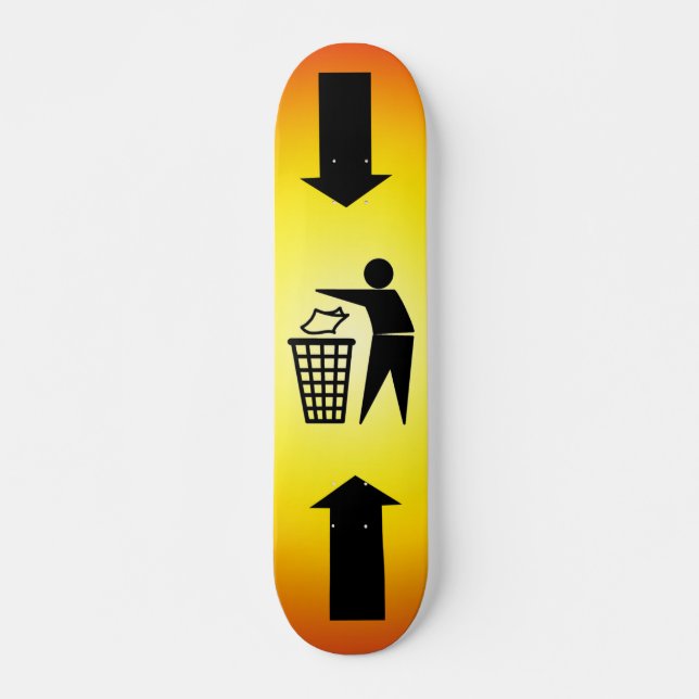 Tidy Man Skateboard (Front)