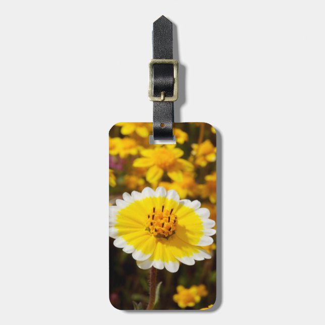 Tidy Tip Wildflowers Luggage Tag (Front Vertical)