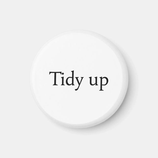 Tidy up magnet (Front)