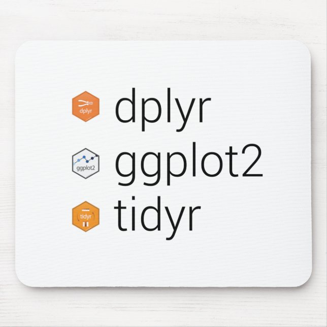 Tidyverse libraries: dplyr, ggplot2, tidyr mouse mat (Front)