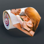 Tie 6 Photo Template Edge Printed<br><div class="desc">Personalised edge printed tie with 6 of your photos. Wear it proudly to family outings.</div>