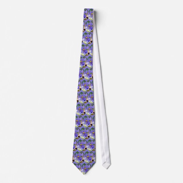 Tie Blue-Eyed Grass - Natural (Front)