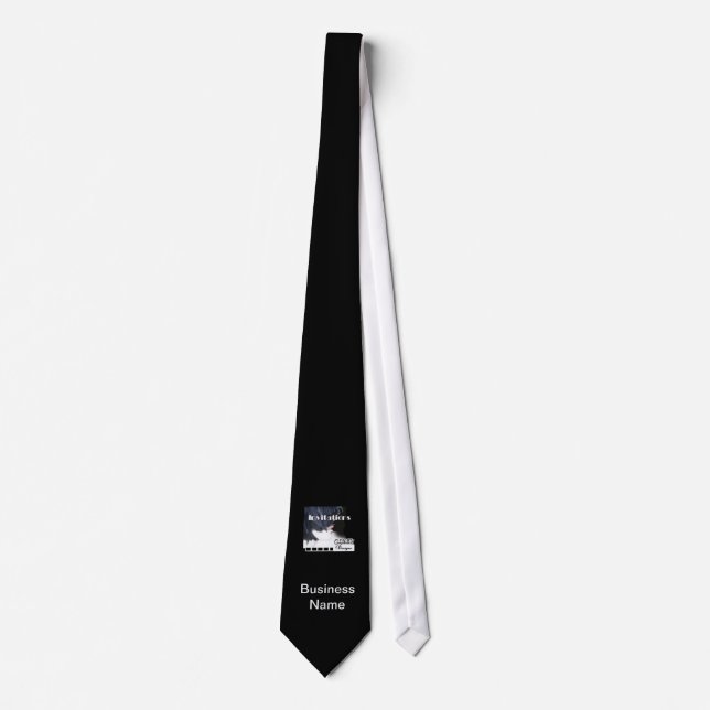 Tie Business Name add Logo (Front)
