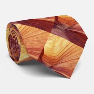 Tie, Canyon Abstract, Southwest, Pattern Repeats Tie