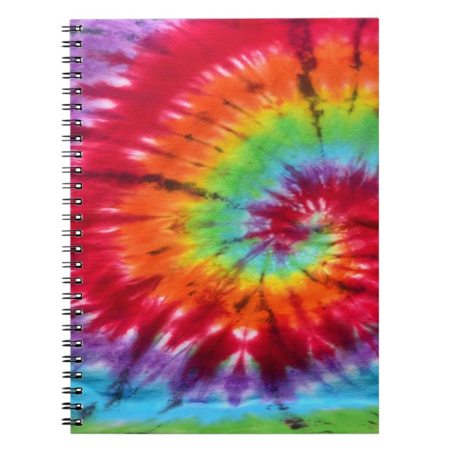 Tie-Dye 001 Notebook (Front)