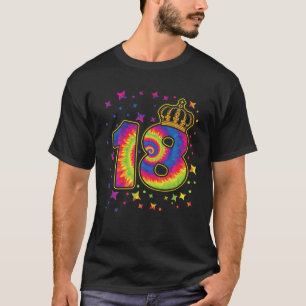 Tie-Dye 18Th Birthday Party 18 Years Old Celebrant T-Shirt
