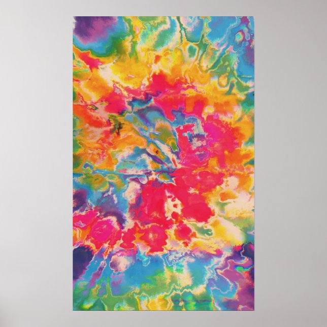 Tie-Dye #1 Poster (Front)