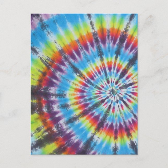 Tie Dye 2 - Most Popular Postcard (Front)
