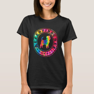 Tie Dye Affenpinscher Dog Mum Dad Pet T-Shirt