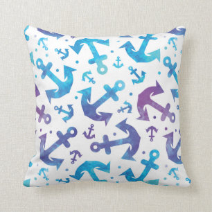 Tie Dye Anchor Pattern 2 Cushion