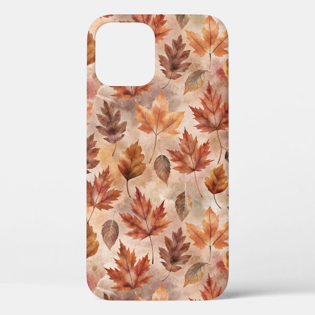 Tie Dye Autumn Leaves Case-Mate iPhone Case (Back)