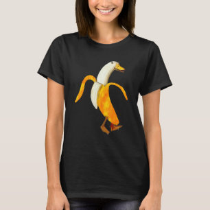 Tie Dye Banana Duck World Farm Animal Pun Distress T-Shirt