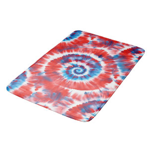 Tie-Dye Bath Mat