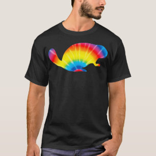 Tie Dye Beaver Rainbow Print Rodent Kit Hippie Pea T-Shirt