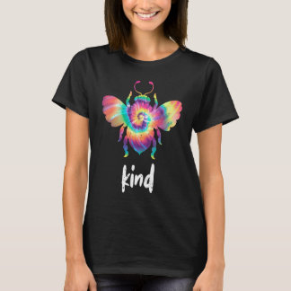 Tie Dye Bee Kind Motivational Be Kind  3 T-Shirt