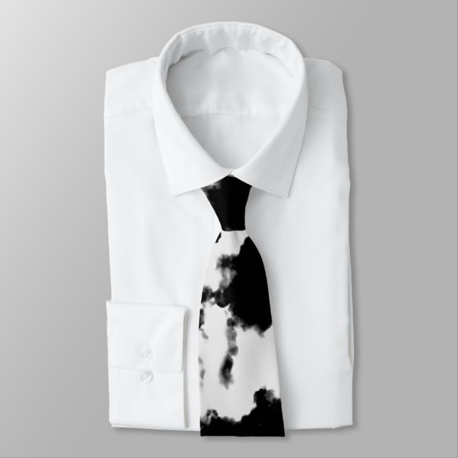 Tie Dye Black and White (Tied)
