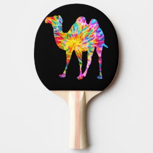 TIE DYE CAMEL PING PONG PADDLE