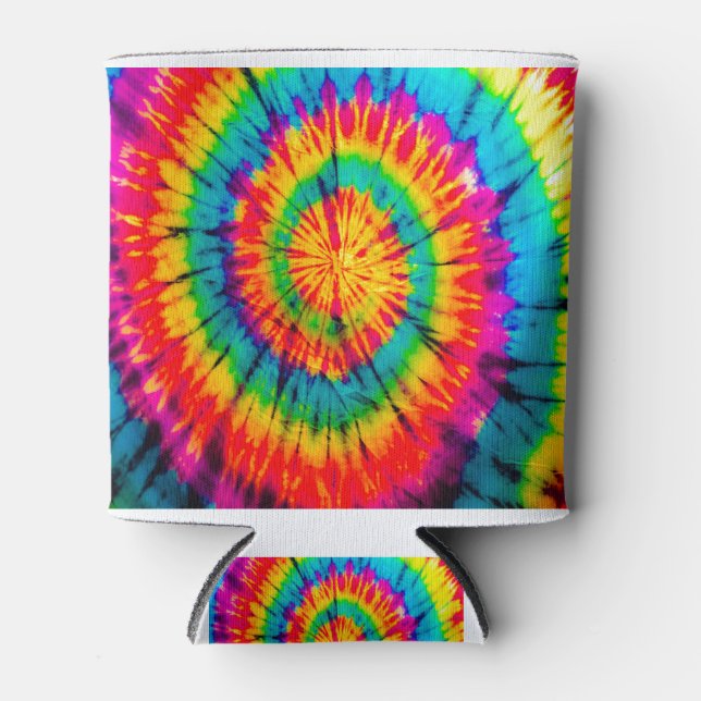 Tie Dye Can Cooler (Front)