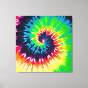 Tie Dye Canvas Print