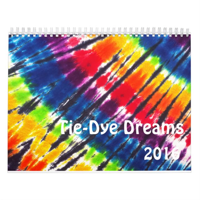 Tie-Dye Celebration Calendar (Cover)