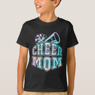 Tie Dye Cheer Cheerleading For Cheerleader Mum Bff T-Shirt