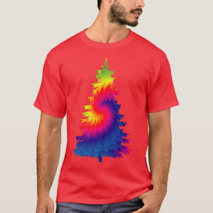 Tie Dye Christmas Tree  T-Shirt