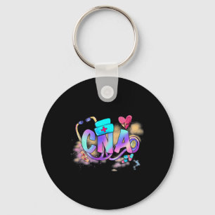 Tie Dye Cna Cute Nurse Day Cna Rn Nurse Week Gifts Key Ring
